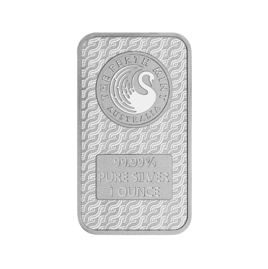 Perth Mint 1oz Lunar Dragon Silver Bar