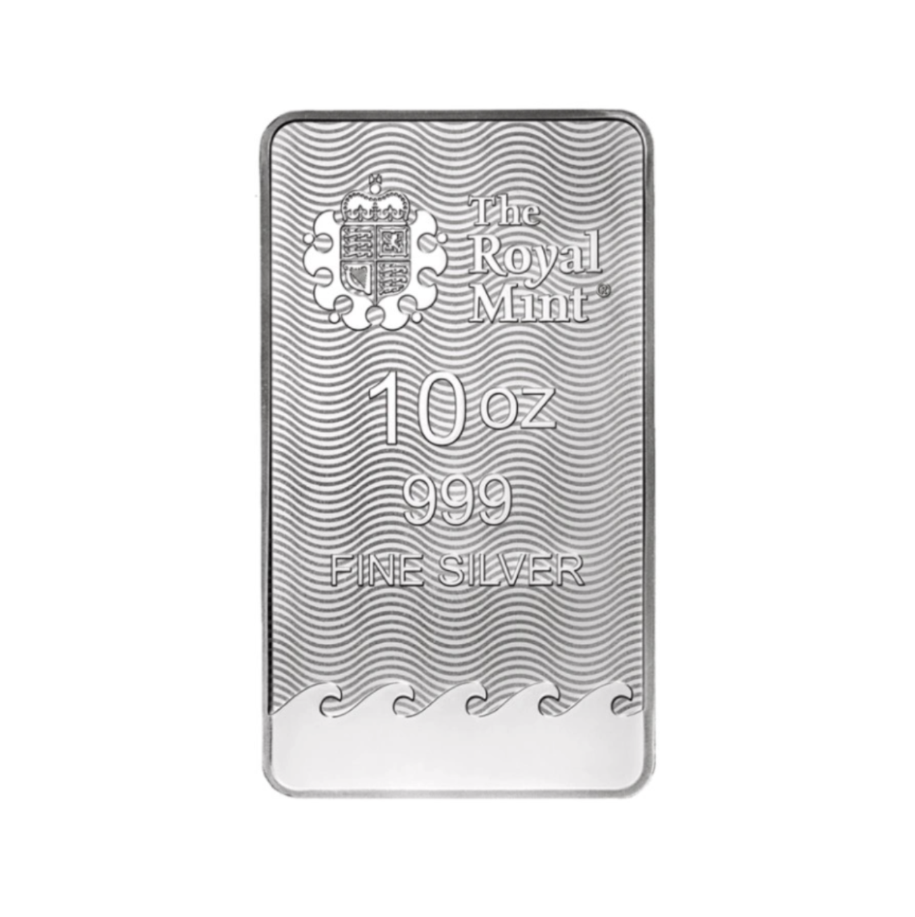 10oz Britannia Minted Silver Bar (Brand New)