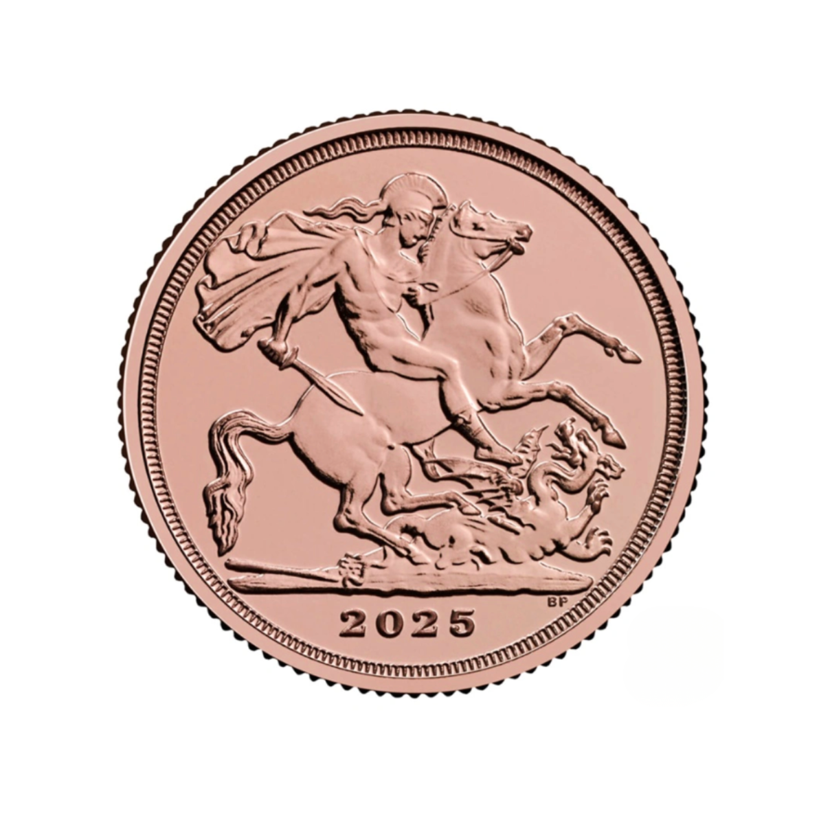 2025 Quarter Sovereign - Last of the Rose Gold